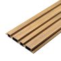 Premium Asymmetrical Composite Slatted Cladding Board Winchester Oak – 2,9 m