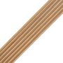 SPC Wall Slats Low Profile Golden Oak Matt 1.2 x 15.5 cm – 2.8 m