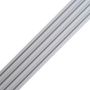 SPC Wall Slats High Profile Dark Tweed Matt 1.7 x 14.9 cm – 2.8 m