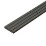 Skirting Trim WPC Timber Graphite 50x10 mm - 2,4 m