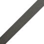 Skirting Trim WPC Timber Graphite 50x10 mm - 2,4 m