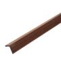 WPC Corner Trim Solid XL Brown 50x50 mm – 3 m