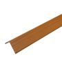 Corner Trim Solid ASA Teak 60x40 mm – 3 m