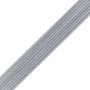 Skirting Trim WPC Premium Light Gray 70x10 mm - 2,9 m