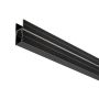 Bottom Rail for Premium Slatted Fences Anthracite – 1.8 m