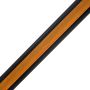 WPC Joint Trim for Slatted Cladding Premium Amber Oak / Black – 2.9 m