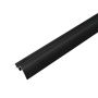 Internal Corner Aluminium Profile 3.5 mm for Wall Panels Black Matt – 2,9 m