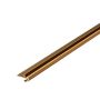 External Corner Aluminium Profile 4,5 mm for Wall Panels Gold Matt – 2,9 m