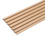 Wall Slats Low Profile Natural Oak Matt