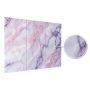 Wall Panel XXL Statuario Pink Glossy 120 x 280 cm 3 mm – Set of 3 (ABC)