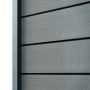 Standard WPC Fencing Panel Anthracite – 1 Post