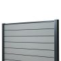 Standard WPC Fencing Panel Grey – 1 Post