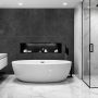 Wall Panel SPC Limestone Black Stone Matt 60 x 120 4 mm