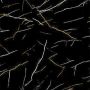 Wall Panel SPC Marquina Black Marble Glossy 60 x 120 cm 4 mm