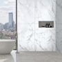 Wall Panel SPC Calacatta White Marble Glossy 60 x 120 cm 4 mm