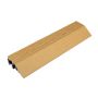 3D Composite Side Decking Tile Honey Teak