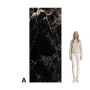Wall Panel XXL Portoro Black Glossy 120 x 280 cm 3 mm (A)