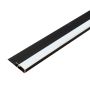 Aluminium LED Edge Trim Profile 4.5 mm for Wall Panel SPC Black Matt – 2.9 m