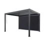 Roll-down Blind for Garden Pergola Anthracite 3 m