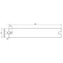 Solid ASA Decking Board Grey – 4 m