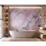 Wall Panel XXL Statuario Pink Glossy 120 x 280 cm 3 mm – Set of 3 (ABC)