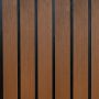 Slatted Fence Board DOU Premium Teak / Black - 1,8 m