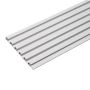 Wall Slats Low Profile Light Tweed Matt