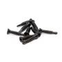 Stainless Steel Self-drilling screw 4 x 18,5 mm Black – 100 pcs
