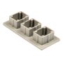 Premium Antique End Cap for Decorative Profiles 9 x 4 cm