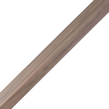 Starter-Finishing Slatted F-Type Trim WPC Premium Antique 36,5 x 49,5 mm – 2,9 m