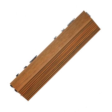 Premium Composite Decking Tile Side Amber