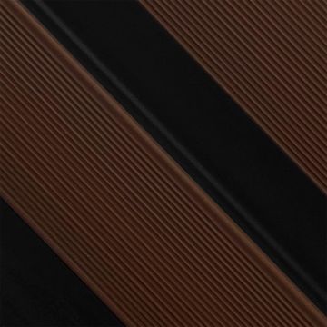 WPC Corner Trim for Slatted Cladding DUO Premium Redwood/Black – 2.9 m