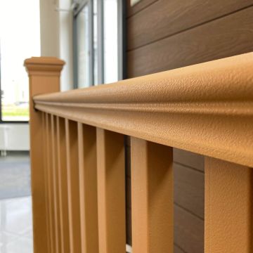 Composite Railing Light Oak 140 x 113 cm (1 post)