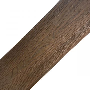 Composite Fence Board Premium 3D Brown 157 x 20 mm - 1,8 m