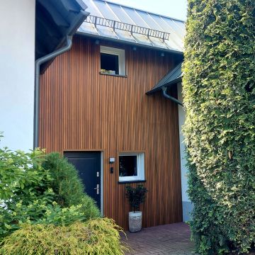 Premium 3D Composite Slatted Cladding Board Amber – 2,9 m