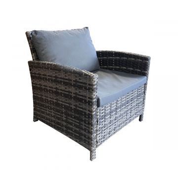 7-person Garden Furniture Set Harmony Grey technorattan