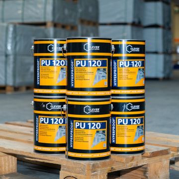 1-Component Polyurethane Waterproofing Membrane CLEVER PU120 – 5 kg