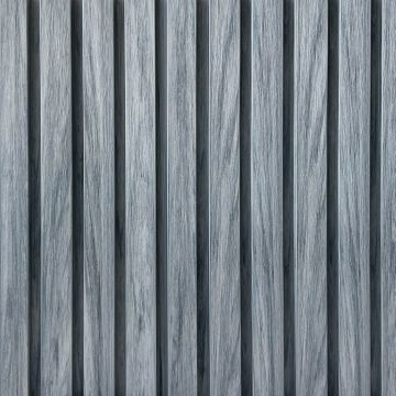 Premium Composite Slatted Cladding Board Silver Gray – 2,9 m