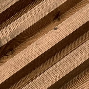 Decorative Wall Slats Dark Oak 2,4 x 16,8 cm – 2,7 m