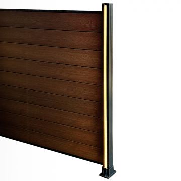 Linear LED Lamp for Fence Post - 150 cm (9W)