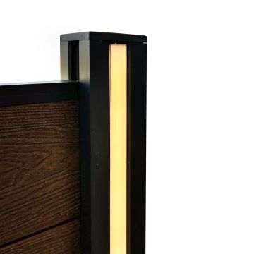 Linear LED Lamp for Fence Post – 80 cm | 3000K | (5W)