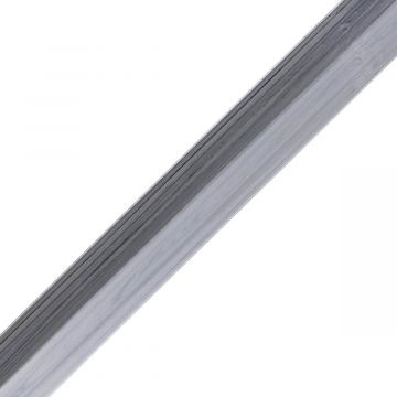 Composite Corner Trim Premium Light Gray 50x50 mm - 2,9 m