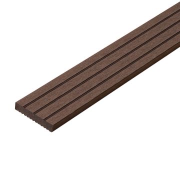 Skirting Trim WPC Timber Ebony 50x10 mm - 2,4 m