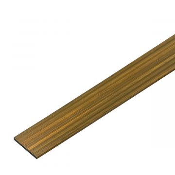 Skirting Trim WPC Premium Golden Oak 70x10 mm - 2,9 m