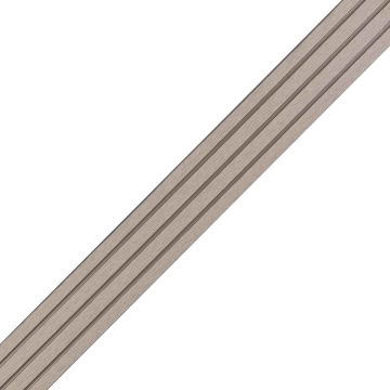 Classic Skirting Trim Warm Gray - 2,4 m