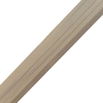 Corner Trim Solid ASA Grey 60x40 mm – 3 m
