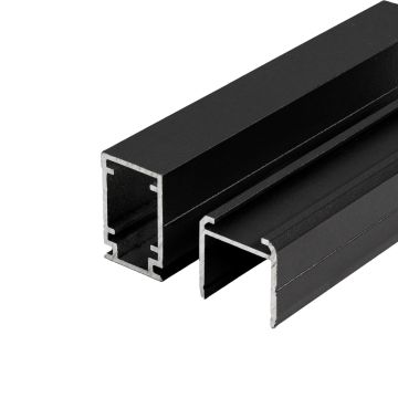 Top Rail for Premium Slatted Fences Anthracite – 1.8 m
