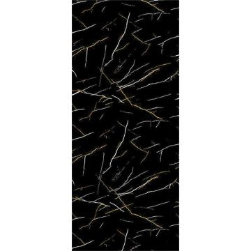 Wall Panel SPC Marquina Black Marble Glossy 120 x 280 cm 4 mm