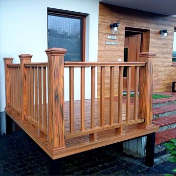 Composite Railing Amber 157 x 113 cm (2 posts)