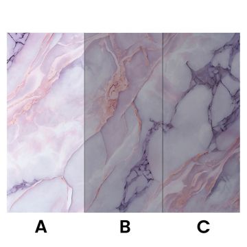 Wall Panel XXL Statuario Pink Glossy 120 x 280 cm 3 mm (A)